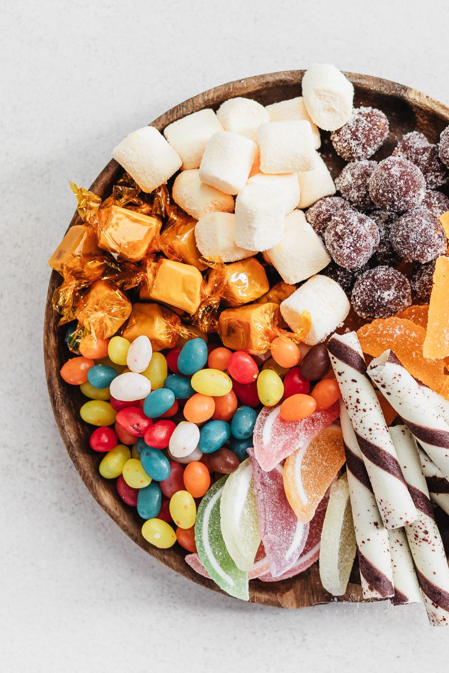Assorted Candy Charcuterie Board