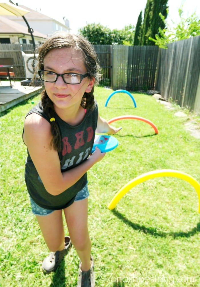 backyard discus throw