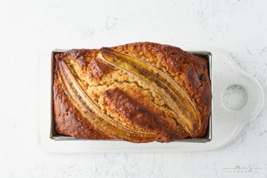 banana bread recipe step 4 bake