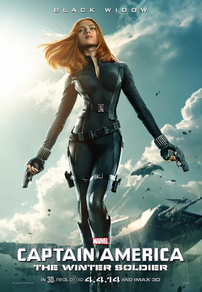 captain america black widow