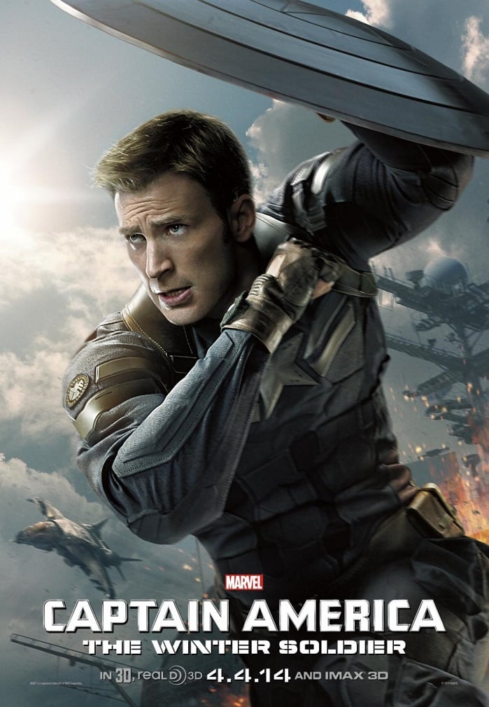 captain america movie poster