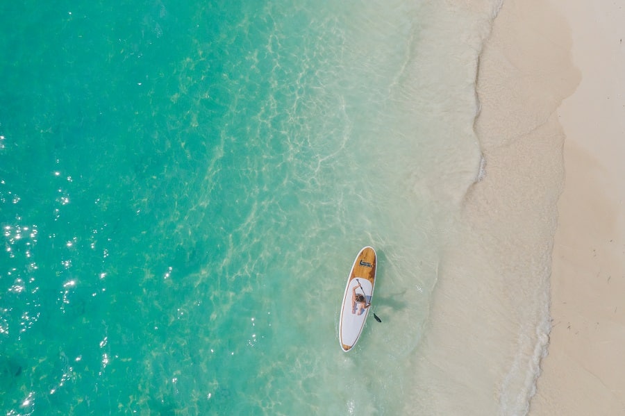 Carnival stand up paddle boarding Caribbean