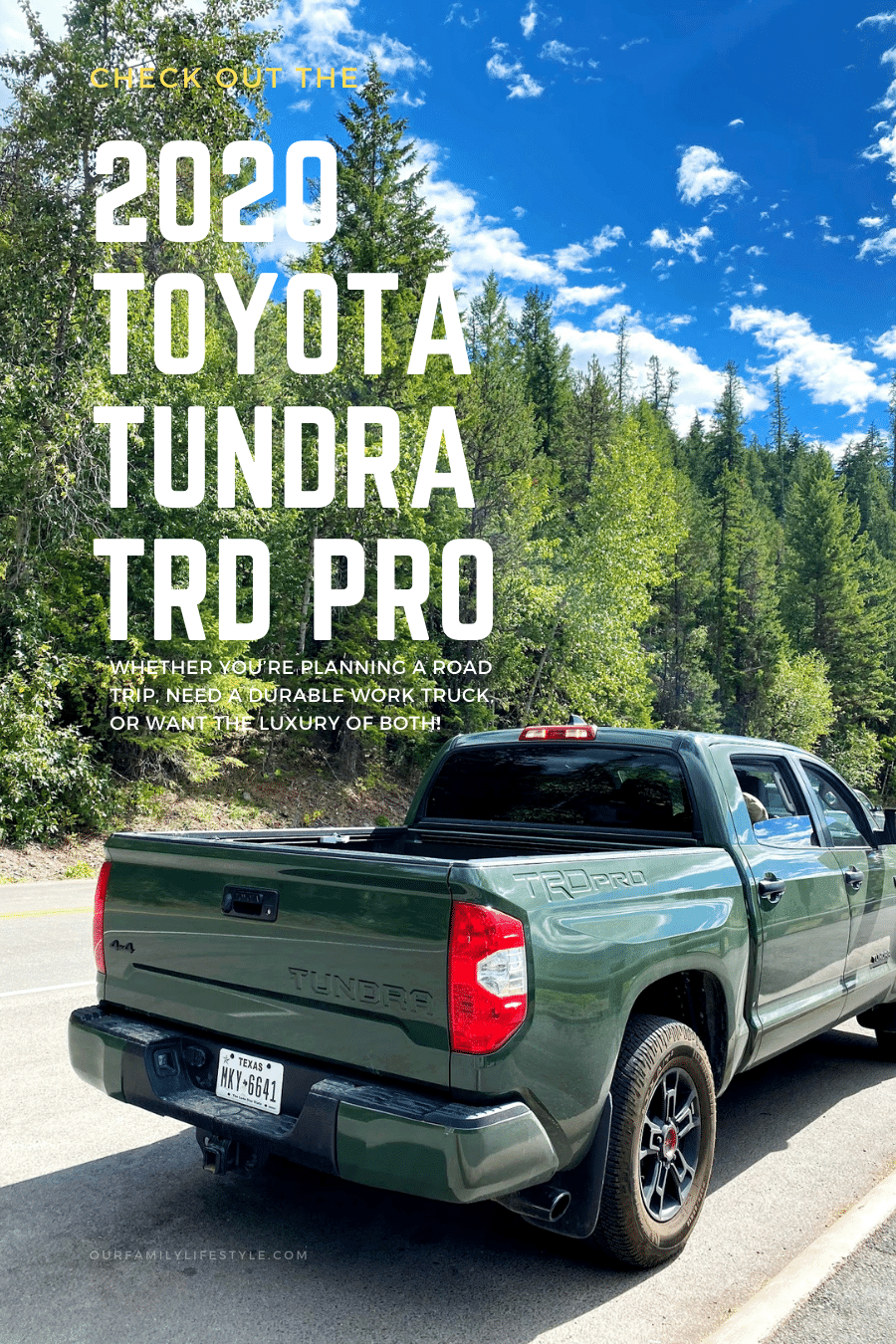 Check out the 2020 Toyota Tundra TRD PRO