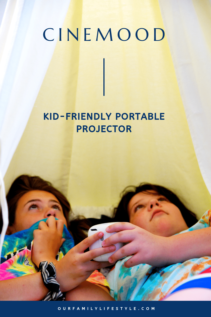 CINEMOOD Kid-Friendly Portable Projector