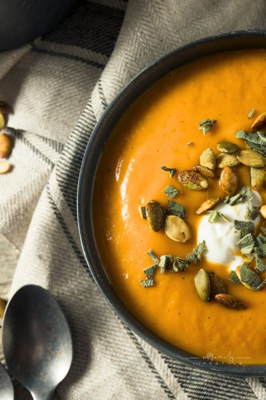 Homemade Creamy Pumpkin Soup