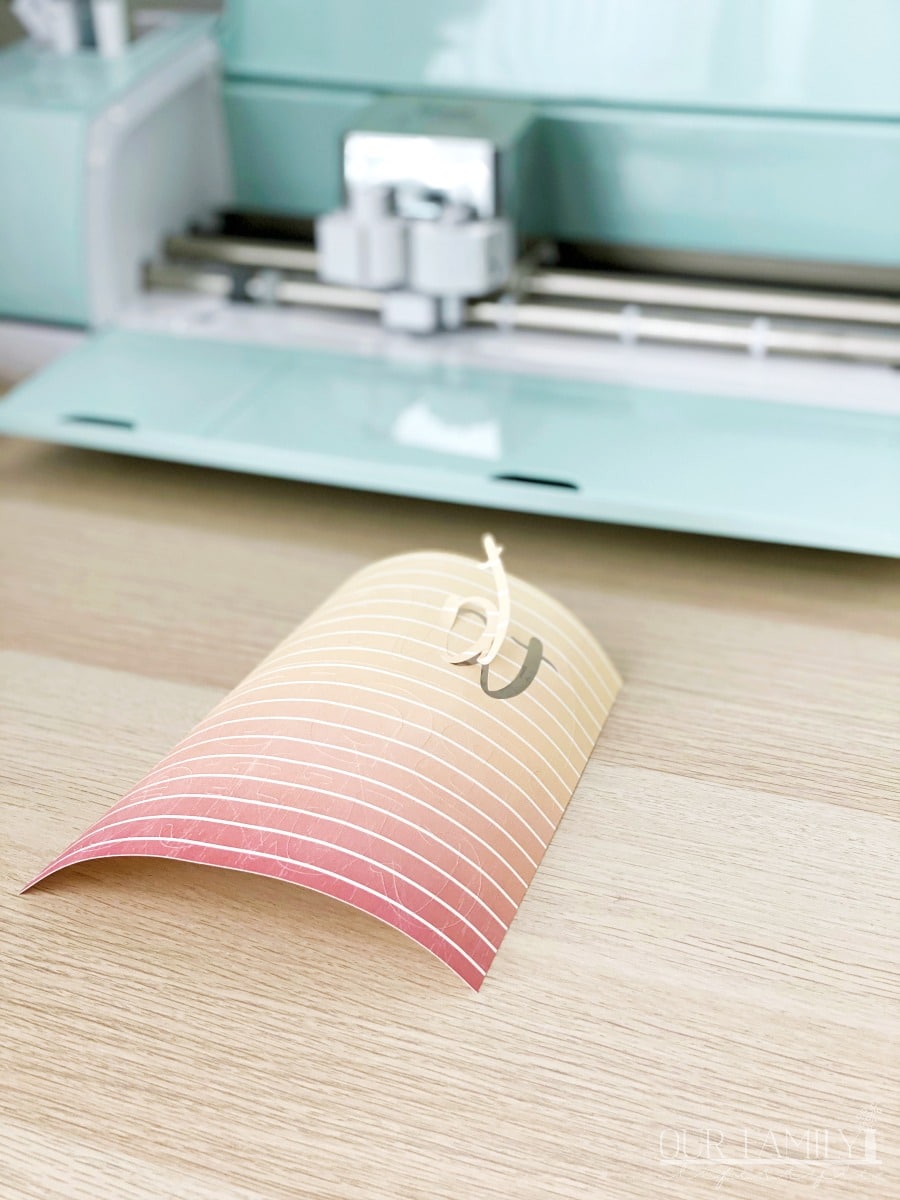 Cricut Infusible Ink cracking technique