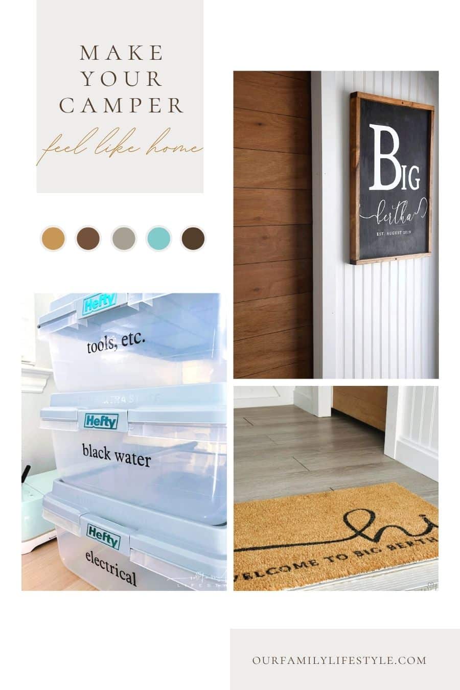 Cricut-Made RV Accessories to Make Your Camper Feel Like Home