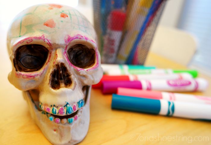 Dia de los Muertos craft for kids