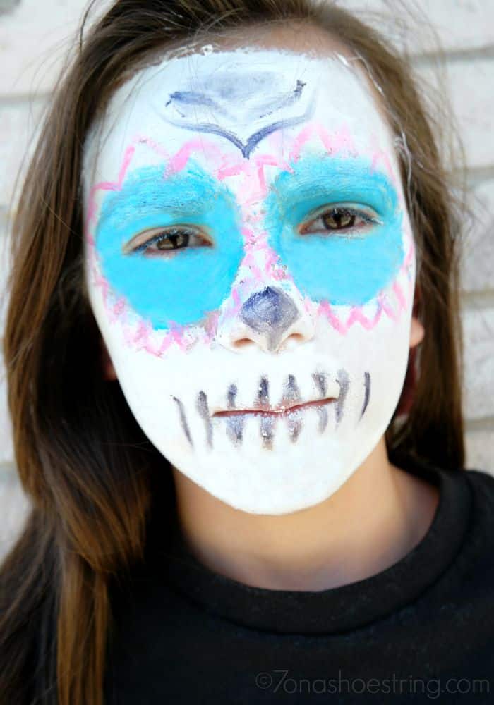 Dia de los Muertos make-up