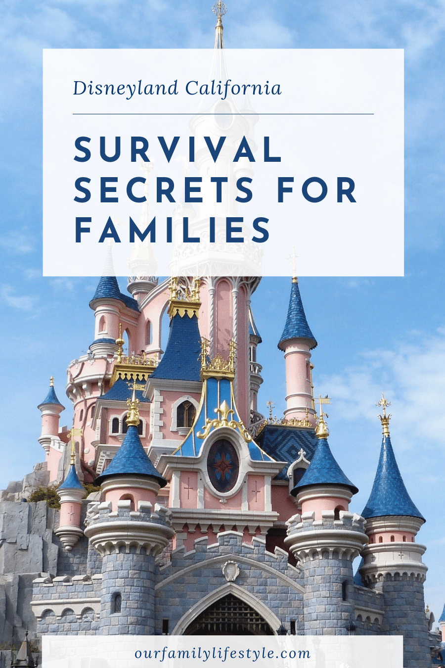 Disneyland California Survival Secrets For Families