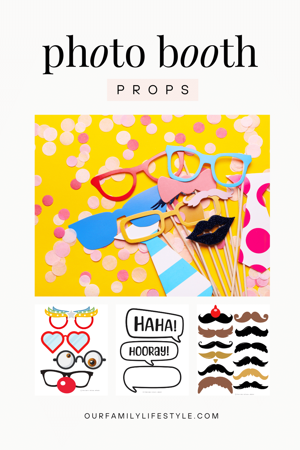 DIY Photo Booth For A Birthday Party