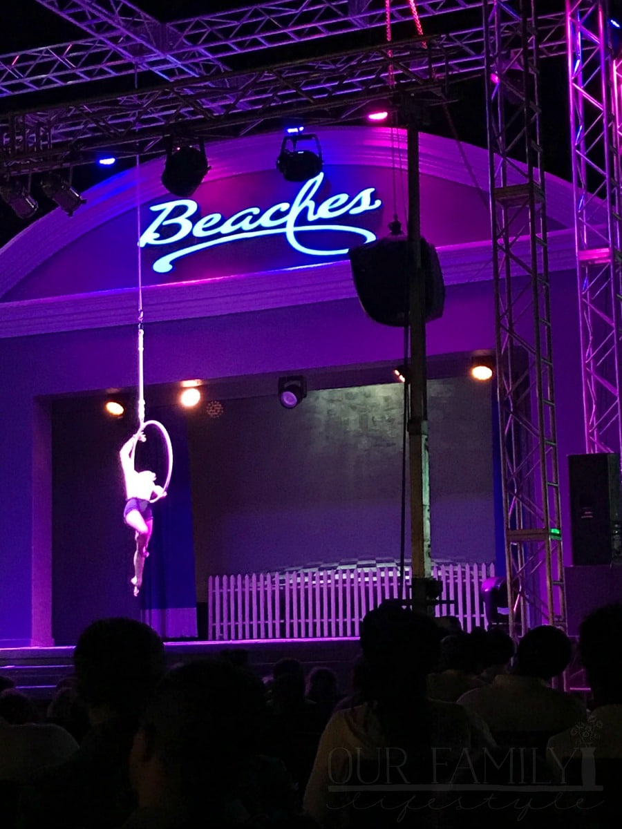 entertainment at Beaches Resorts