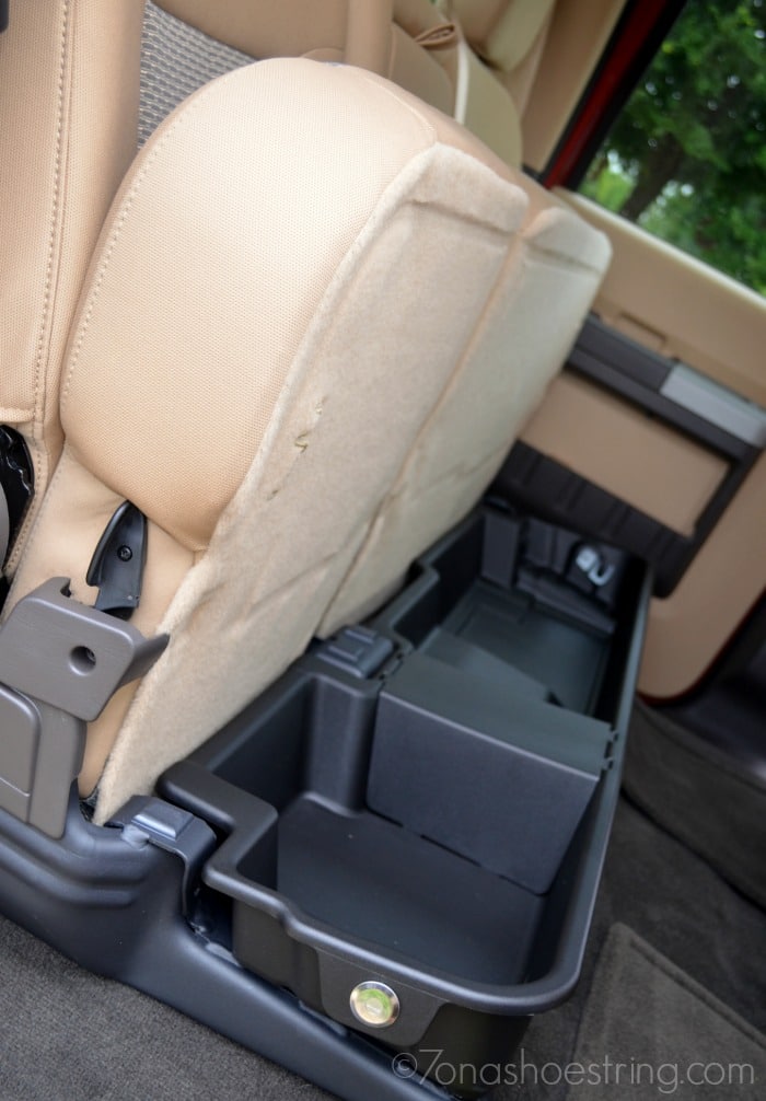 F250 rear storage