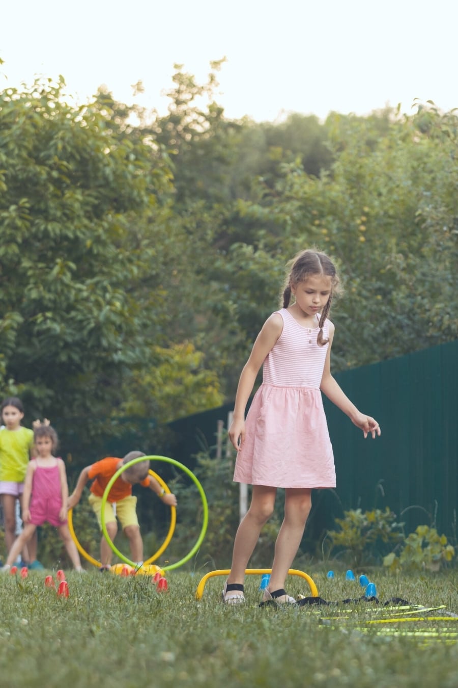 field day game obstacle course