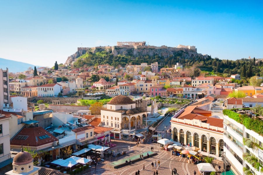Acropolis in Athens, Greece