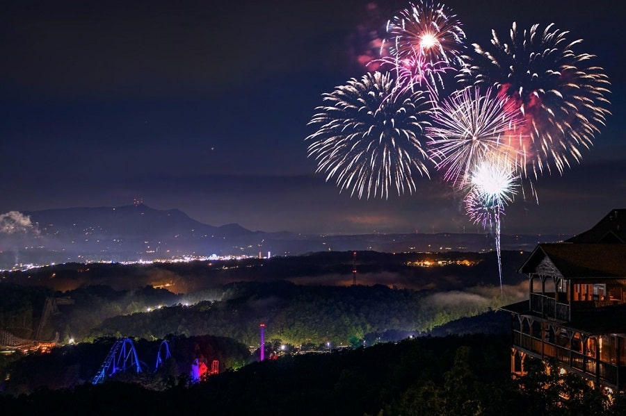Fireworks Over Pigeon Forge