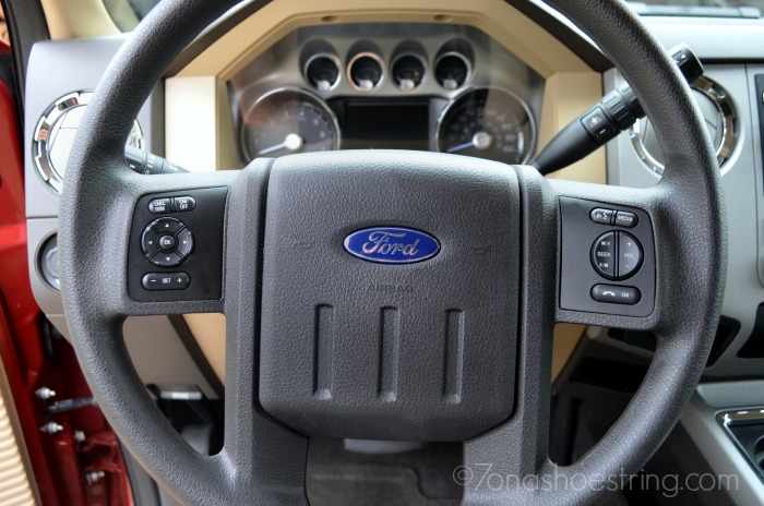 Ford F250 steering wheel
