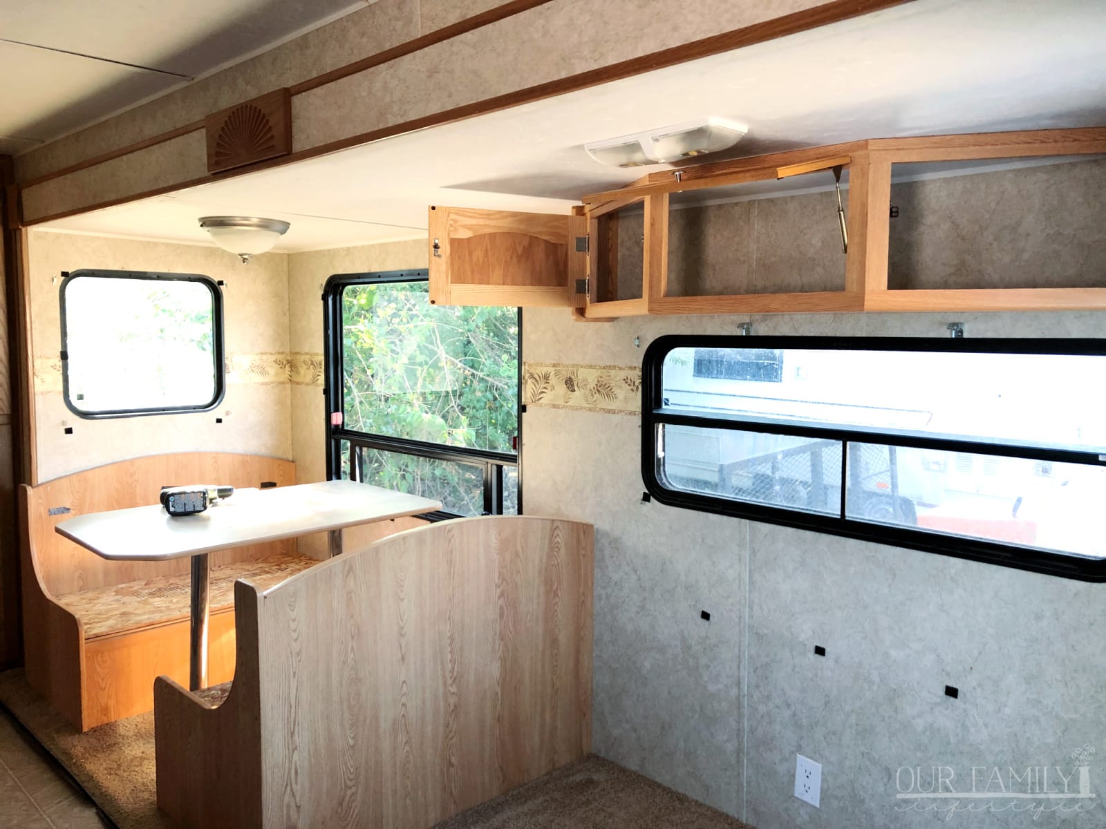 gutting an rv for renovations