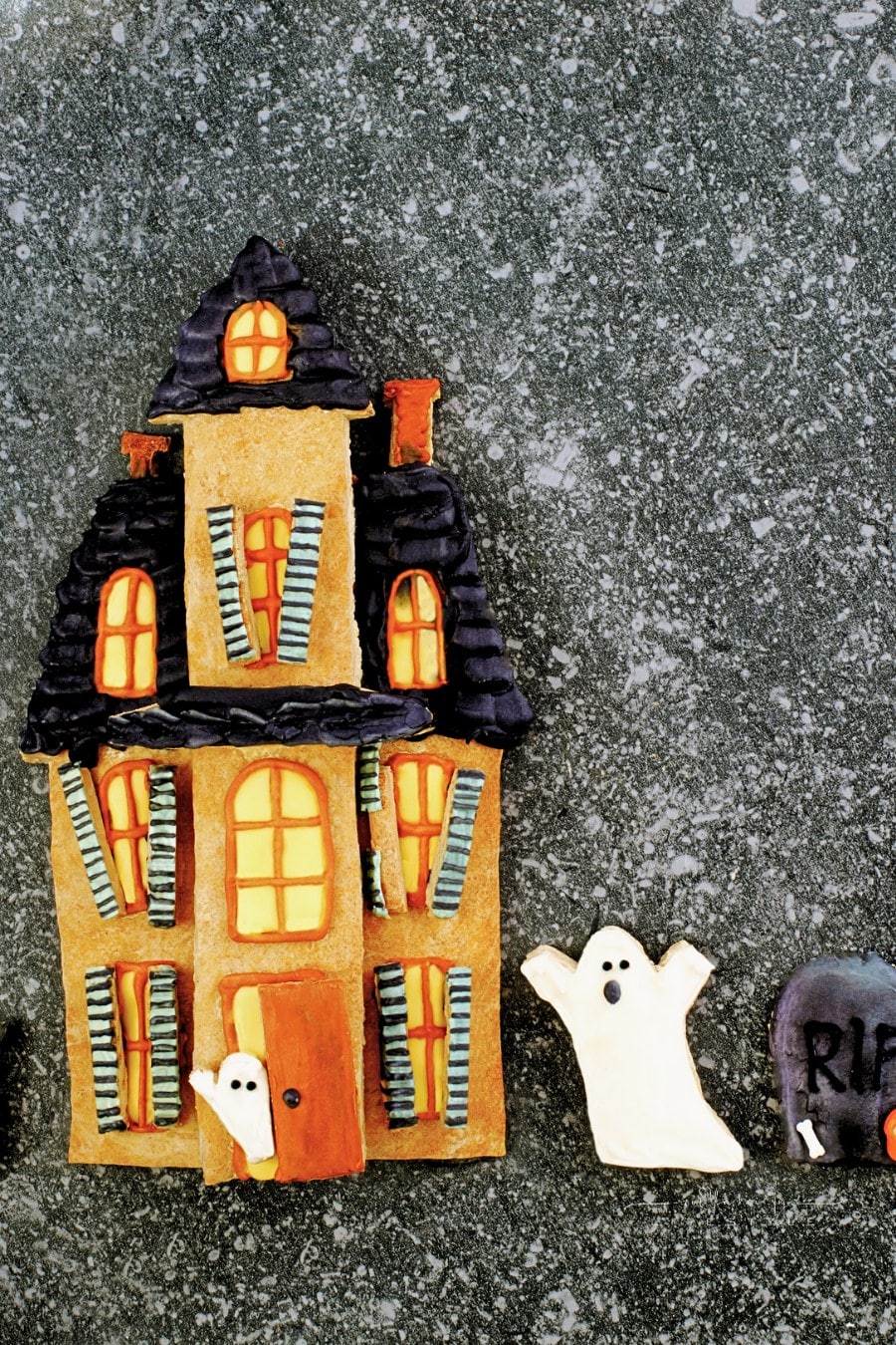 Halloween gingerbread cookies