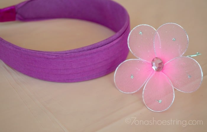 headband flower craft