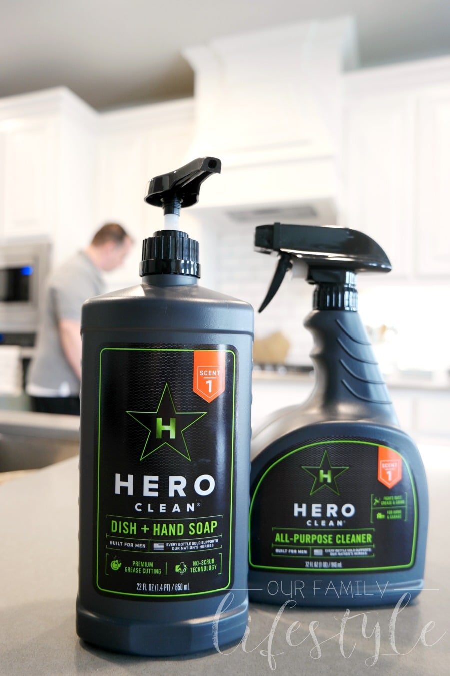 Hero Clean Dish + Hand Soap plus All-Purpose Cleaner Hero Clean Dish + Hand Soap plus All-Purpose Cleaner
