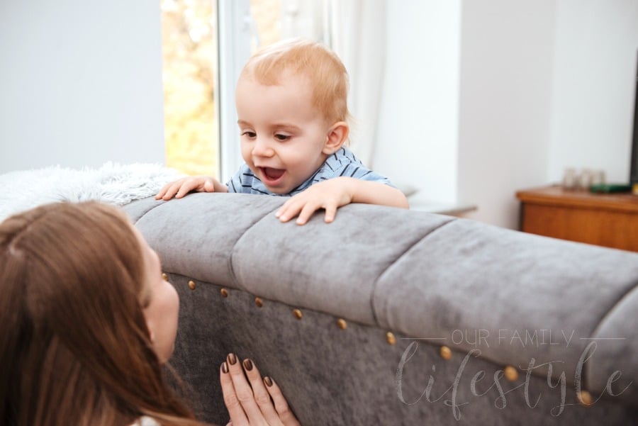 hide and seek with baby