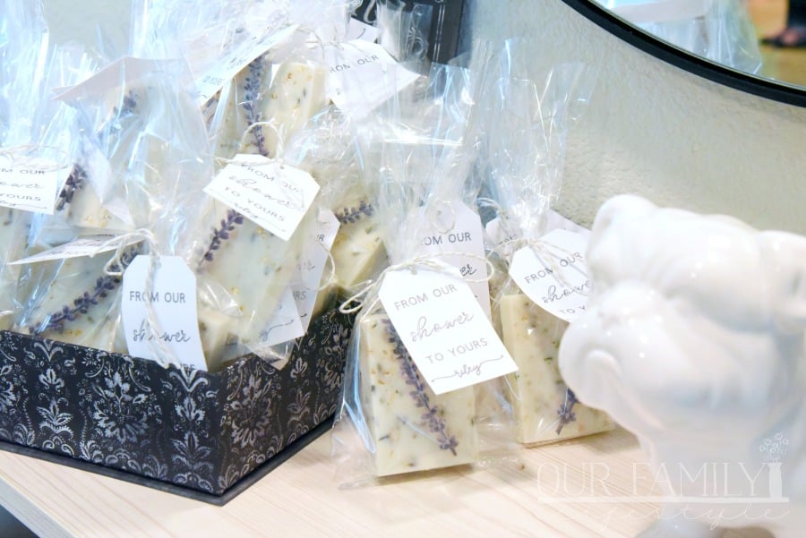 homemade lavender soap - from our shower to yours