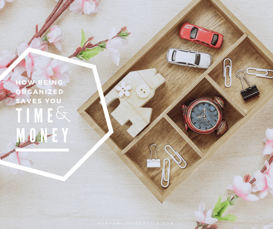 How Being Organized Saves You Time and Money