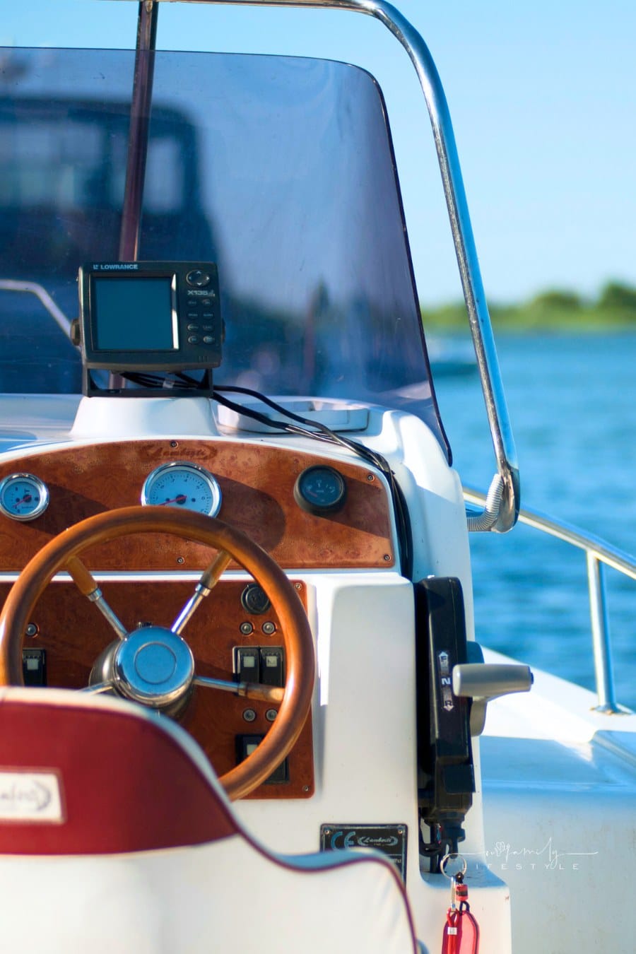 White and Brown Boat Interior