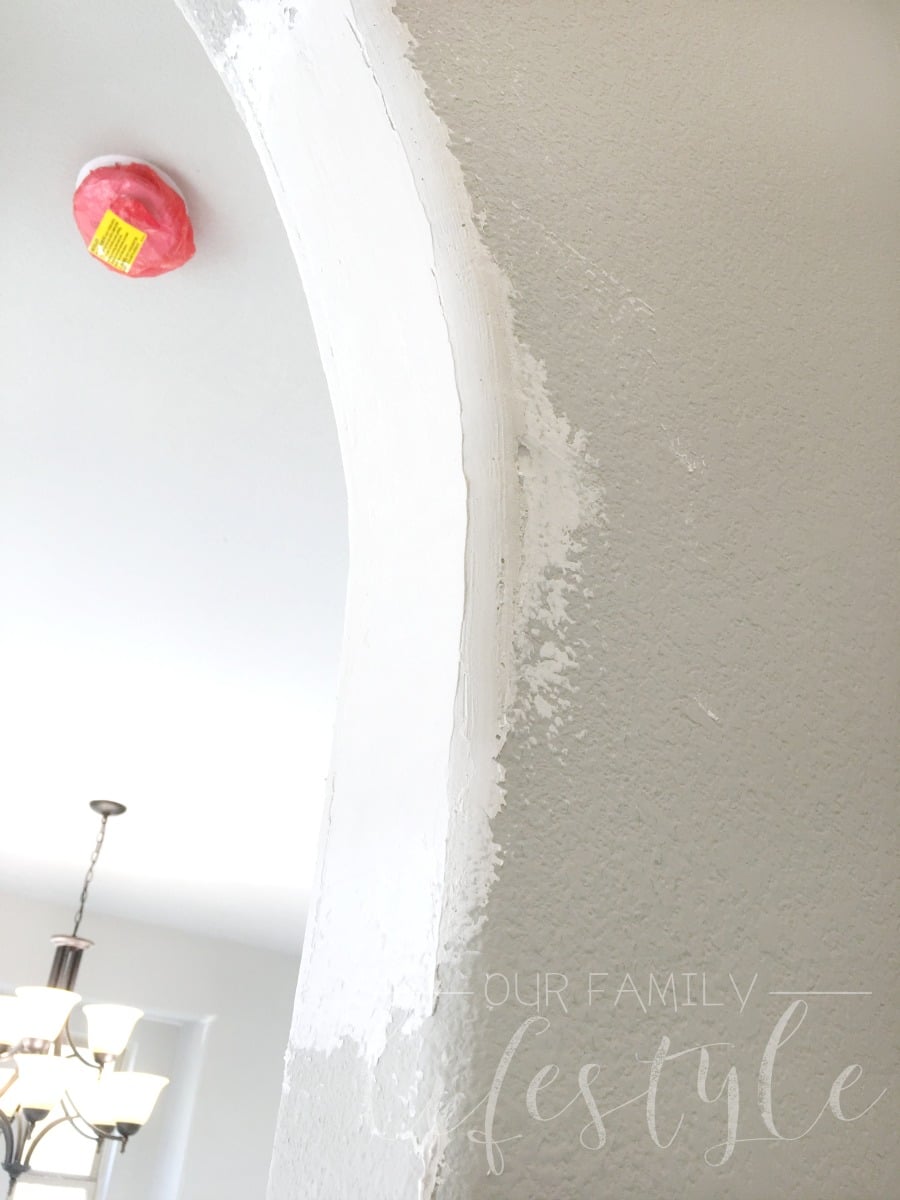 how not to build a drywall arch