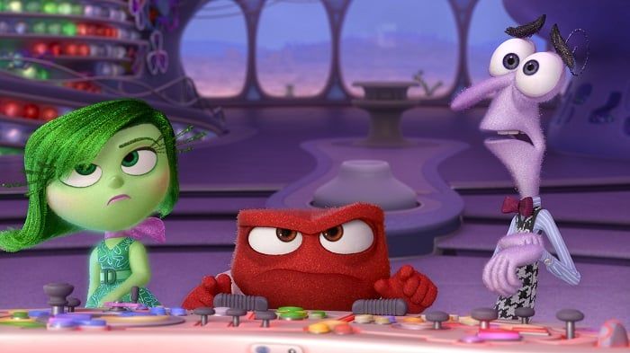 INSIDE OUT Disgust, Anger and Fear