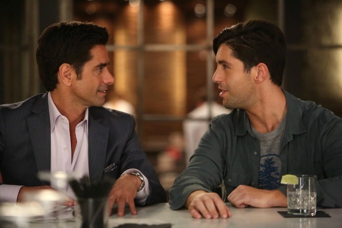 John Stamos -Jimmy- and Josh Peck -Gerald- Grandfathered