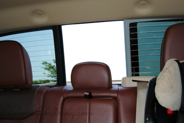 King Ranch backseat