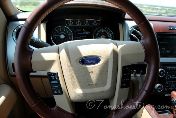 King Ranch steering wheel