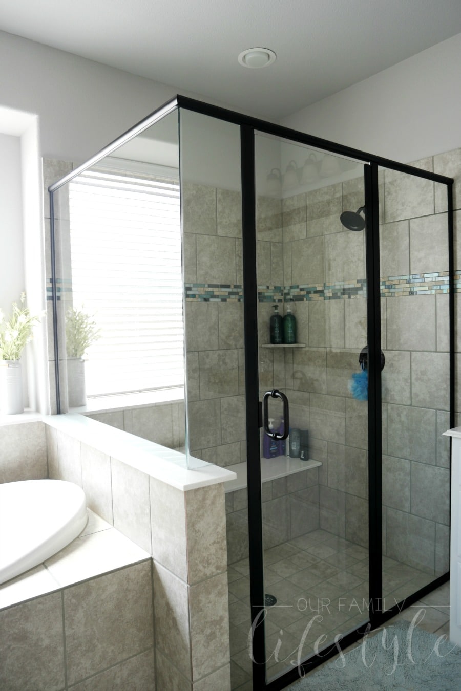 large custom shower builder upgrade