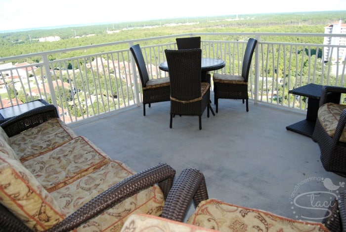 Luau balcony