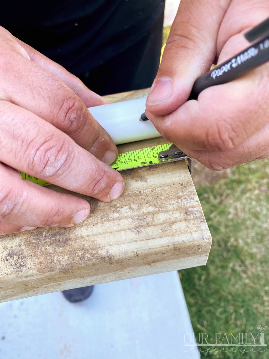 measure length of pvc pipe