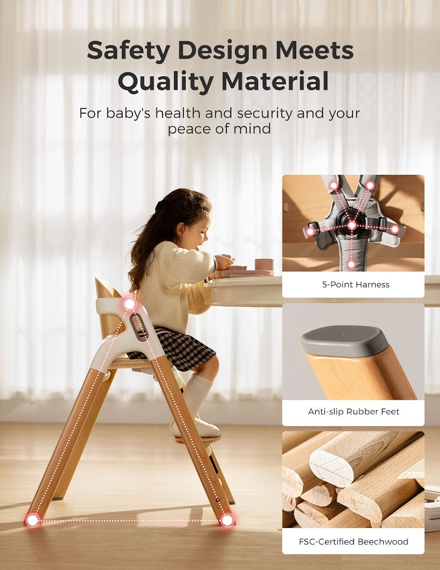 Momcozy DinerPal High Chair