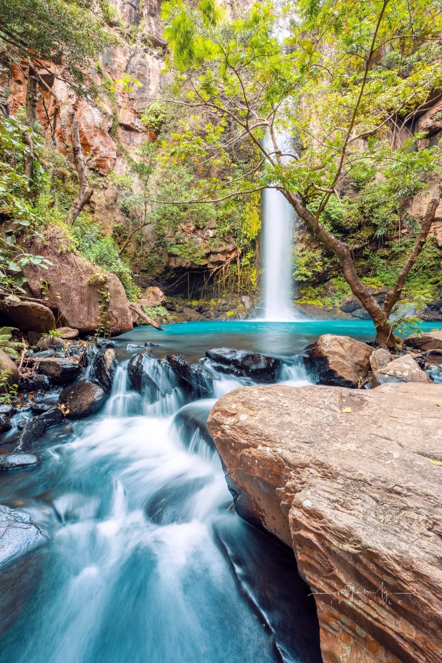 La Cangreja Waterfall - Guanacaste, Costa Rica