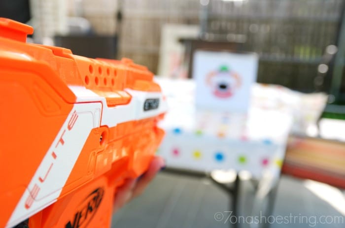 Clown Toss Carnival Themed NERF Games