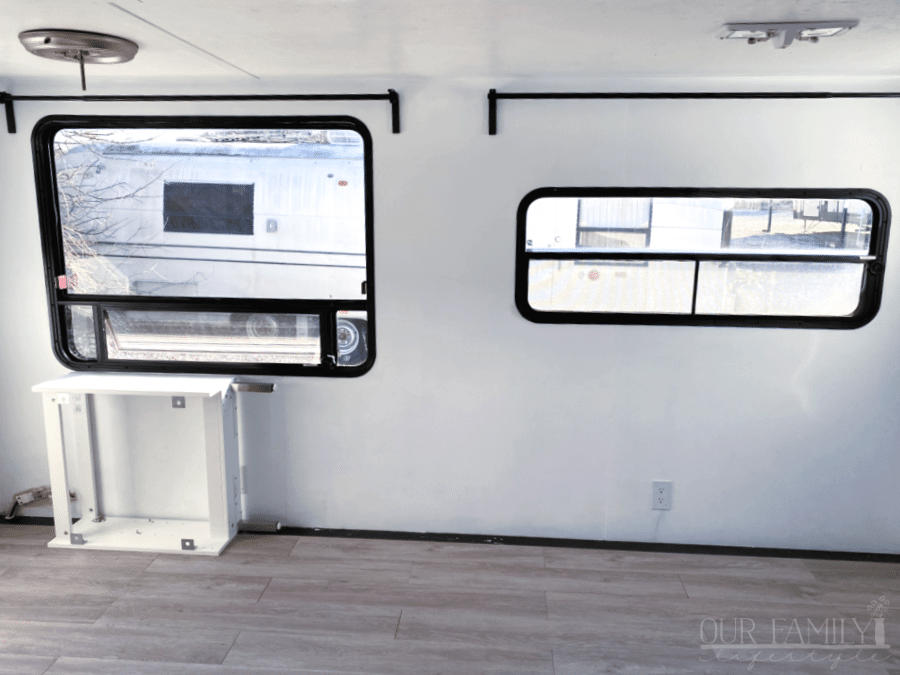 painted rv slide out