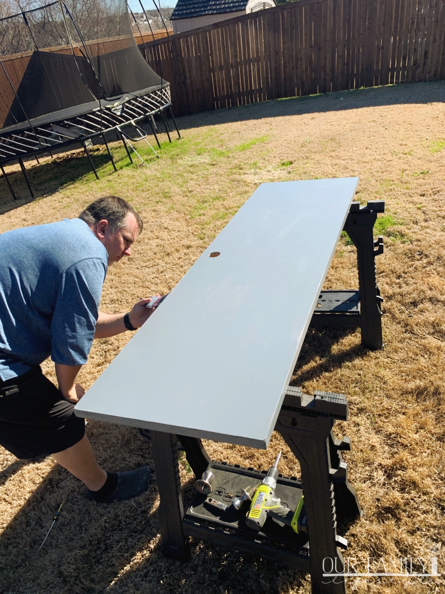 painting rv interior door