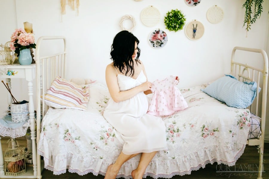 preparing nursery while nesting