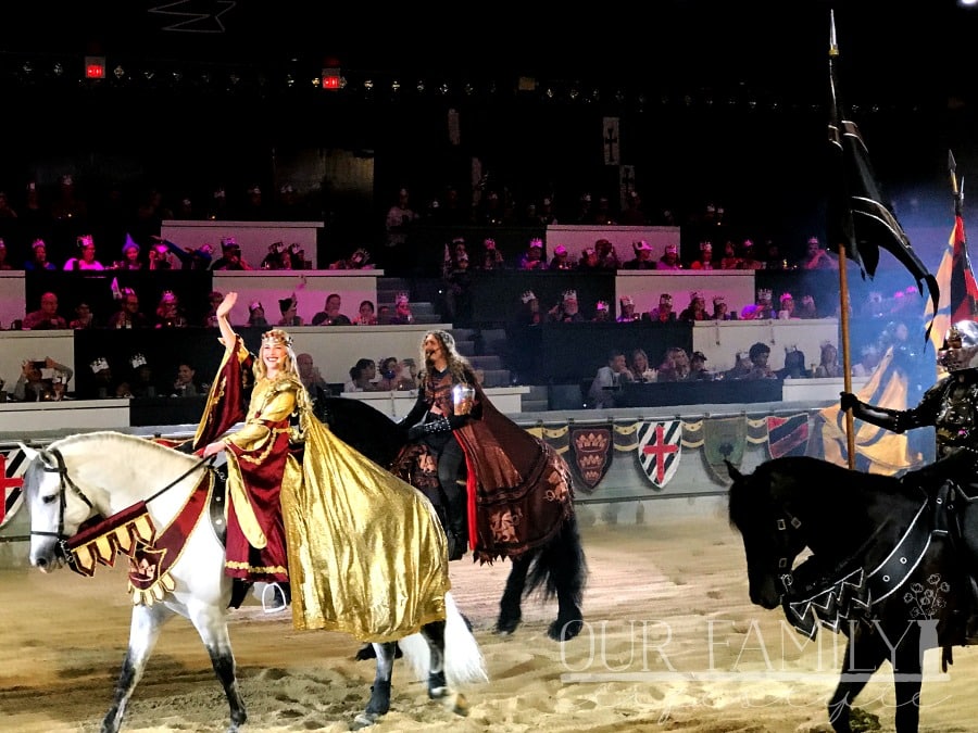 Queen Takes The Reigns at Medieval Times Castles