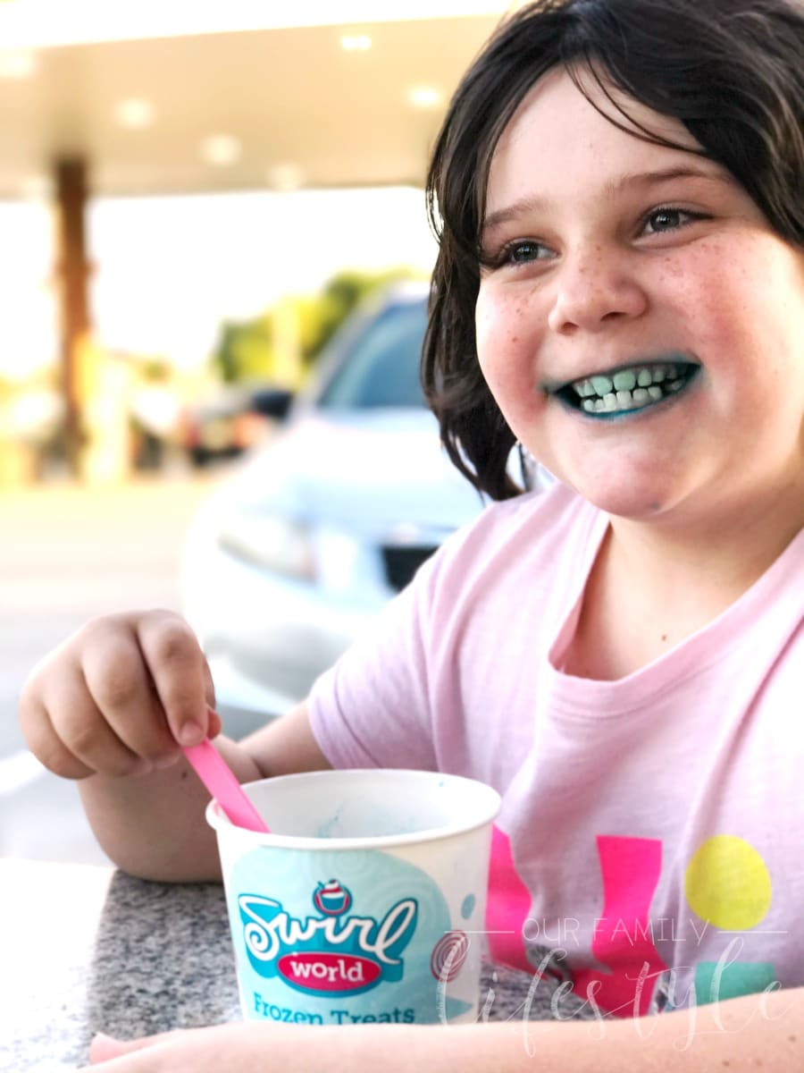 RaceTrac Swirl World frozen treats