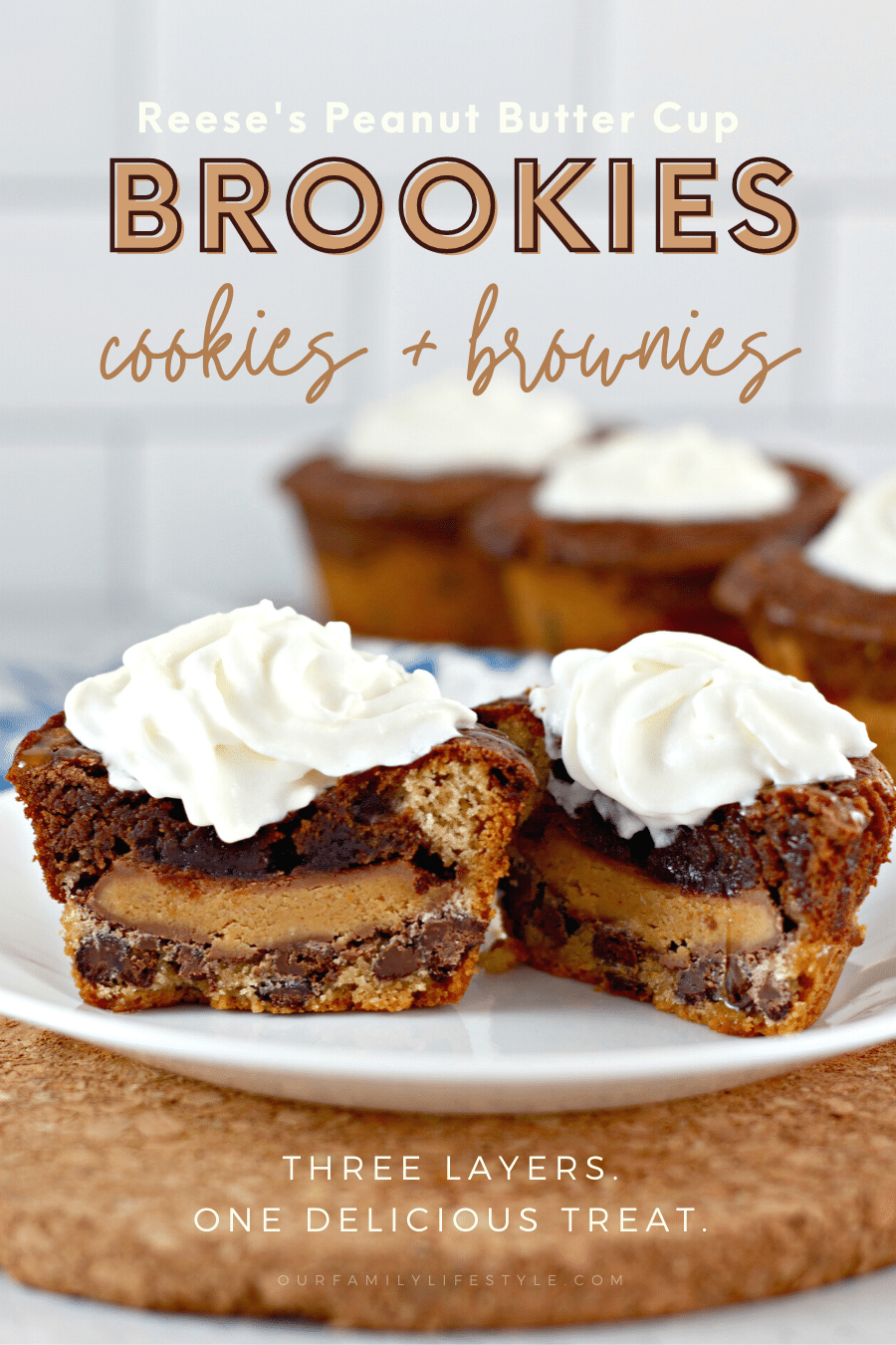 Reese's Peanut Butter Brookies