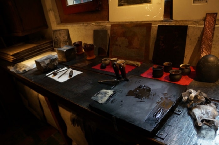 Rembrandt House Museum interior Rembrandt House Museum interior