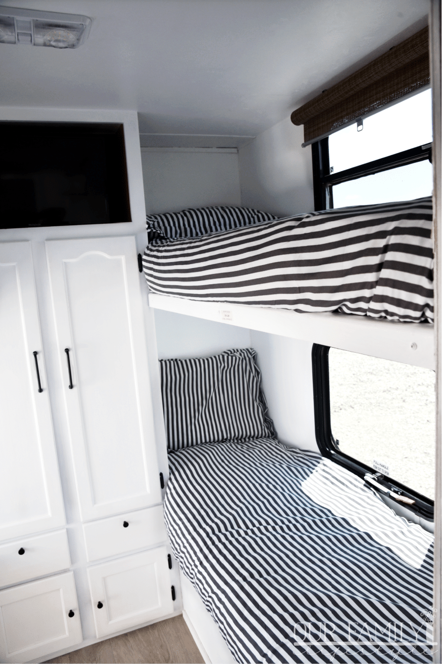 right side of bunkhouse