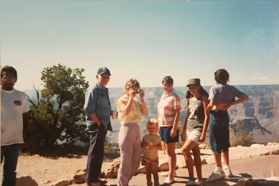 RV road trip to Grand Canyon in 80s