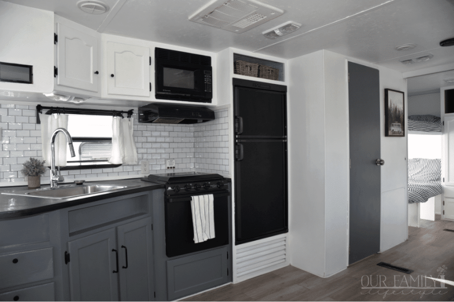 rv travel trailer renovation